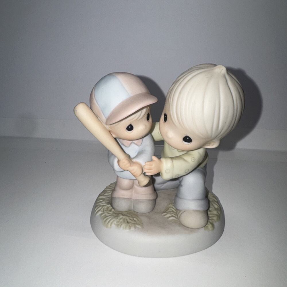 Precious Moments Enesco "You Are Always There For Me" 1995 Baseball Figurine